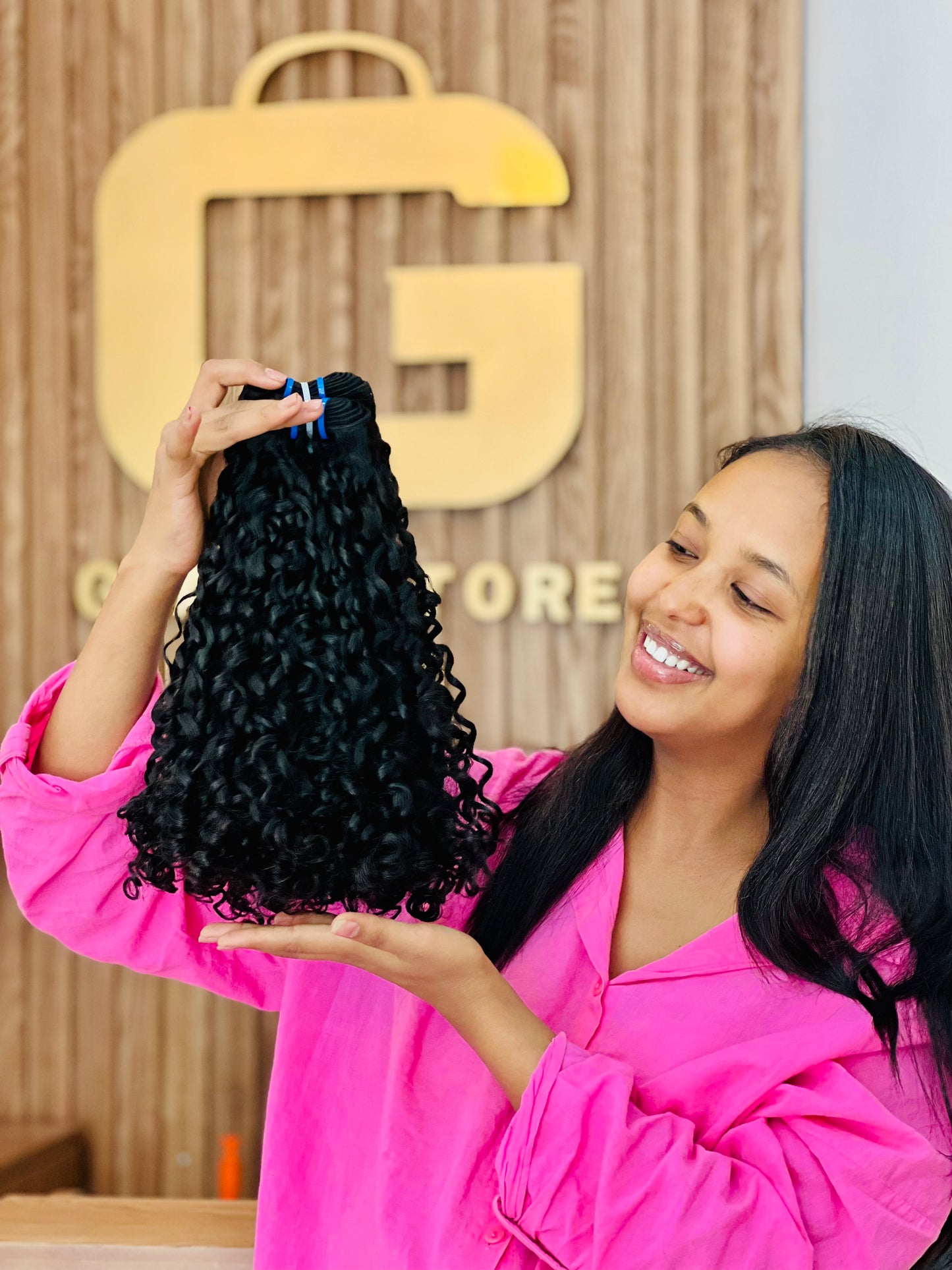 Pixy Curl Human Hair. (by piece)