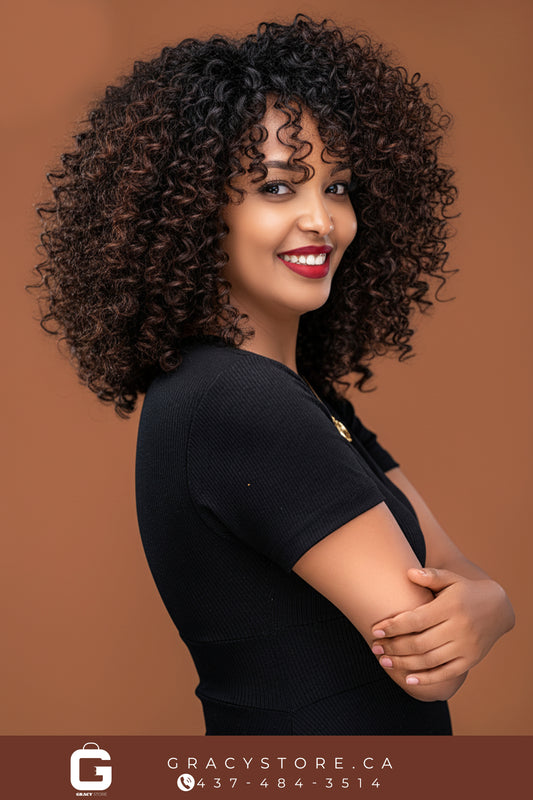 Pixy Curl Human Hair.                        (by piece)
